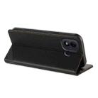 For itel A33 Plus Embossed Multi-functional Wallet Retro Leather Phone Case(Black) - 3