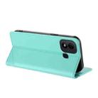 For itel A33 Plus Embossed Multi-functional Wallet Retro Leather Phone Case(Mint Green) - 3