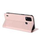 For itel A48 Embossed Multi-functional Wallet Retro Leather Phone Case(Pink) - 3