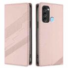 For itel S17 / P38 / Vision 3 Embossed Multi-functional Wallet Retro Leather Phone Case(Pink) - 2