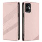 For itel A24 Pro Embossed Multi-functional Wallet Retro Leather Phone Case(Pink) - 2