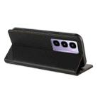 For itel City 100 Embossed Multi-functional Wallet Retro Leather Phone Case(Black) - 3