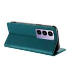 For itel City 100 Embossed Multi-functional Wallet Retro Leather Phone Case(Dark Green) - 3