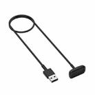For Fitbit Charge 6 / Charge 5 / Luxe xDfind USB Port Smart Watch Charging Cable, Length: 1m(Black) - 2