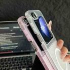 For Samsung Galaxy Z Flip5 5G Skin Feel PC MagSafe Magnetic Folding Phone Case(Black) - 3