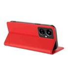 For Tecno Camon 19 / 19 Pro 5G Embossed Multi-functional Wallet Retro Leather Phone Case(Red) - 3