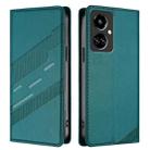 For Tecno Camon 19 / 19 Pro 5G Embossed Multi-functional Wallet Retro Leather Phone Case(Dark Green) - 2