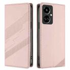 For Tecno Camon 19 / 19 Pro 5G Embossed Multi-functional Wallet Retro Leather Phone Case(Pink) - 2