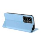 For Tecno Camon 19 / 19 Pro 5G Embossed Multi-functional Wallet Retro Leather Phone Case(Light Blue) - 3