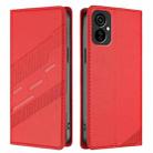 For Tecno Camon 19 Neo Embossed Multi-functional Wallet Retro Leather Phone Case(Red) - 2