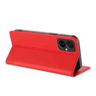For Tecno Camon 19 Neo Embossed Multi-functional Wallet Retro Leather Phone Case(Red) - 3