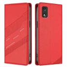For Tecno Pop 6C Embossed Multi-functional Wallet Retro Leather Phone Case(Red) - 2