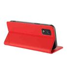 For Tecno Pop 6C Embossed Multi-functional Wallet Retro Leather Phone Case(Red) - 3