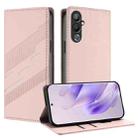 For Tecno Pova 4 Embossed Multi-functional Wallet Retro Leather Phone Case(Pink) - 1