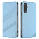 For Tecno Pova 4 Embossed Multi-functional Wallet Retro Leather Phone Case(Light Blue) - 2