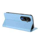 For Tecno Pova 4 Pro Embossed Multi-functional Wallet Retro Leather Phone Case(Light Blue) - 3
