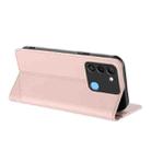 For Tecno Spark 9 / 8C Embossed Multi-functional Wallet Retro Leather Phone Case(Pink) - 3