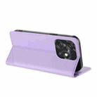 Tecno Spark 10 / 10C Embossed Multi-functional Wallet Retro Leather Phone Case(Light Purple) - 3