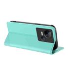 For Tecno Spark 10 5G Embossed Multi-functional Wallet Retro Leather Phone Case(Mint Green) - 3
