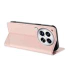 For Tecno Camon 30 Premier Embossed Multi-functional Wallet Retro Leather Phone Case(Pink) - 3