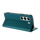 For Tecno Camon 40 Pro 4G Embossed Multi-functional Wallet Retro Leather Phone Case(Dark Green) - 3