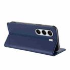 For Tecno Camon 40 Pro 5G Embossed Multi-functional Wallet Retro Leather Phone Case(Dark Blue) - 3