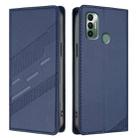 For Tecno Spark 7 / 7T Embossed Multi-functional Wallet Retro Leather Phone Case(Dark Blue) - 2