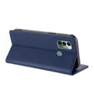 For Tecno Spark 7 / 7T Embossed Multi-functional Wallet Retro Leather Phone Case(Dark Blue) - 3