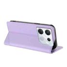 For Infinix GT 10 Pro Embossed Multi-functional Wallet Retro Leather Phone Case(Light Purple) - 3
