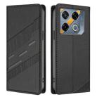For Infinix GT 20 Pro Embossed Multi-functional Wallet Retro Leather Phone Case(Black) - 2