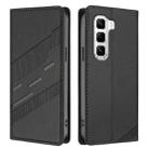 For Infinix Hot 50 Pro 4G Embossed Multi-functional Wallet Retro Leather Phone Case(Black) - 2