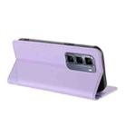 For Infinix Hot 50 Pro+ 4G Embossed Multi-functional Wallet Retro Leather Phone Case(Light Purple) - 3