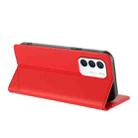 For Infinix Zero 5G 2023 Embossed Multi-functional Wallet Retro Leather Phone Case(Red) - 3