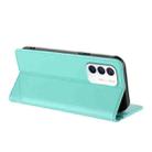For Infinix Zero 5G 2023 Embossed Multi-functional Wallet Retro Leather Phone Case(Mint Green) - 3