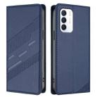 For Infinix Zero 5G 2023 Embossed Multi-functional Wallet Retro Leather Phone Case(Dark Blue) - 2
