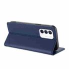 For Infinix Zero 5G 2023 Embossed Multi-functional Wallet Retro Leather Phone Case(Dark Blue) - 3