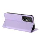 For Infinix Hot 20S Embossed Multi-functional Wallet Retro Leather Phone Case(Light Purple) - 3