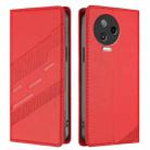 For Infinix Note 12 Pro 4G Embossed Multi-functional Wallet Retro Leather Phone Case(Red) - 2