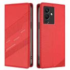 For Infinix Note 12 Pro 5G Embossed Multi-functional Wallet Retro Leather Phone Case(Red) - 2