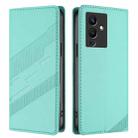 For Infinix Note 12 Pro 5G Embossed Multi-functional Wallet Retro Leather Phone Case(Mint Green) - 2