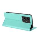For Infinix Note 12 Pro 5G Embossed Multi-functional Wallet Retro Leather Phone Case(Mint Green) - 3