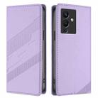 For Infinix Note 12 Pro 5G Embossed Multi-functional Wallet Retro Leather Phone Case(Light Purple) - 2