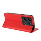 For Infinix Note 30i Embossed Multi-functional Wallet Retro Leather Phone Case(Red) - 3