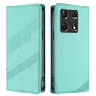 For Infinix Note 30 Pro Embossed Multi-functional Wallet Retro Leather Phone Case(Mint Green) - 2