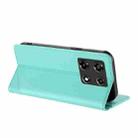 For Infinix Note 30 Pro Embossed Multi-functional Wallet Retro Leather Phone Case(Mint Green) - 3