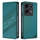 For Infinix Note 30 VIP Embossed Multi-functional Wallet Retro Leather Phone Case(Dark Green) - 2