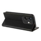 For Infinix Zero 30 4G Embossed Multi-functional Wallet Retro Leather Phone Case(Black) - 3