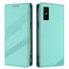 For Infinix GT 30 Pro Embossed Multi-functional Wallet Retro Leather Phone Case(Mint Green) - 2