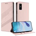 For Infinix GT 30 Pro Embossed Multi-functional Wallet Retro Leather Phone Case(Pink) - 1