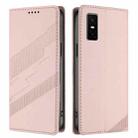 For Infinix GT 30 Pro Embossed Multi-functional Wallet Retro Leather Phone Case(Pink) - 2